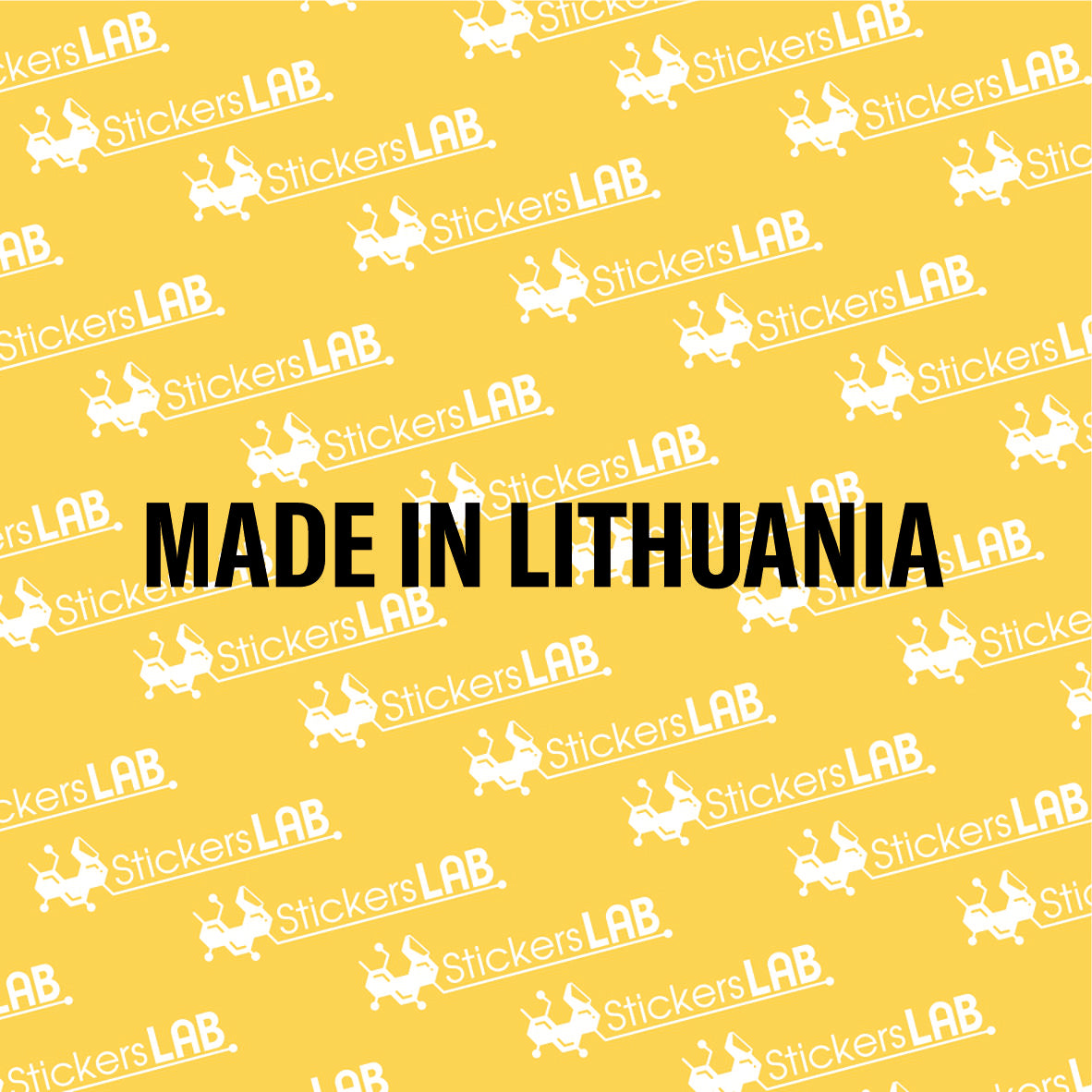 Lipdukas "MADE IN LITHUANIA"
