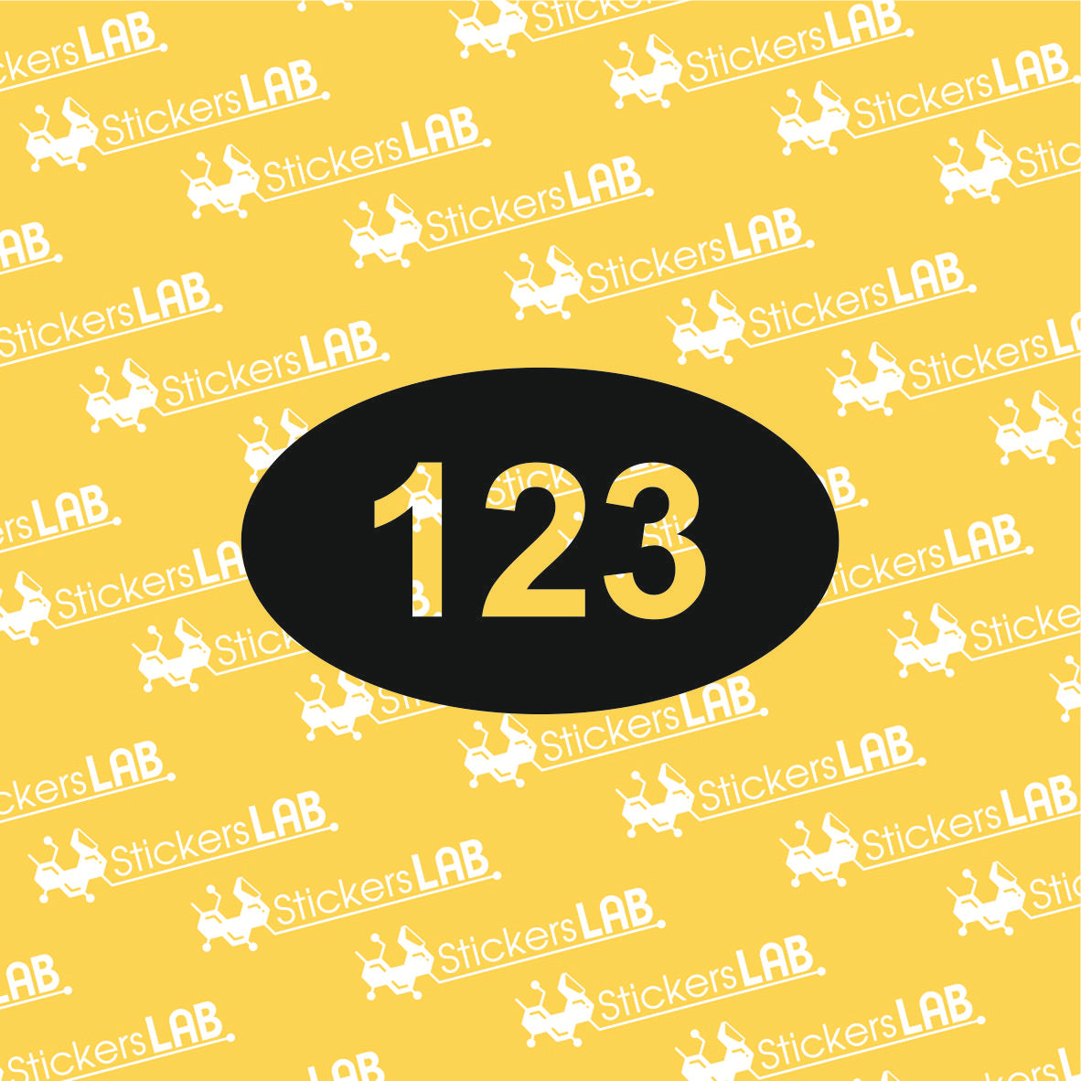 Namo numerio lipdukas