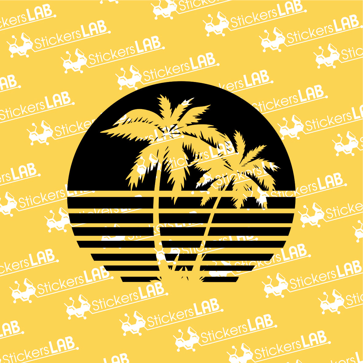 Lipdukas "Palmės" - StickersLAB