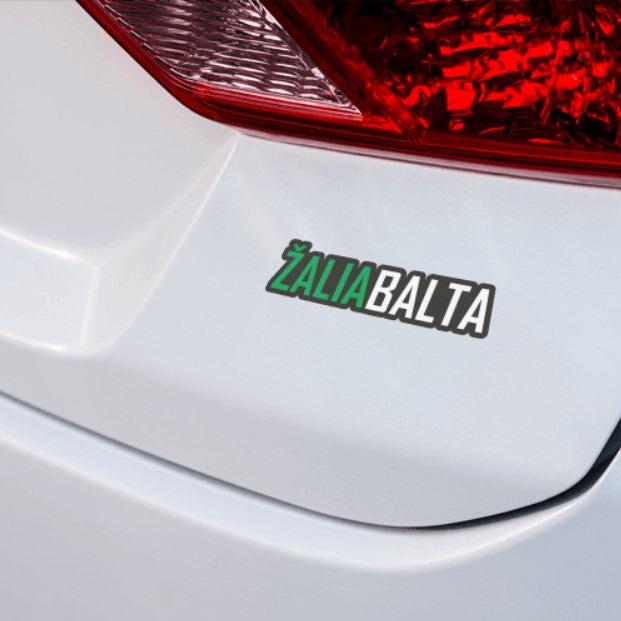 zaliabalta lipdukas
