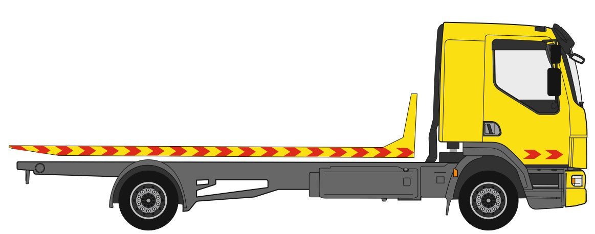 Lipdukai tralui platformai "mažos rodyklės" (2 komplektai abiems šonams) - StickersLAB