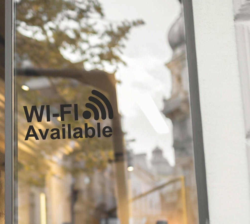 Lipdukas "WI-FI Available" ant durų (WA1) - StickersLAB