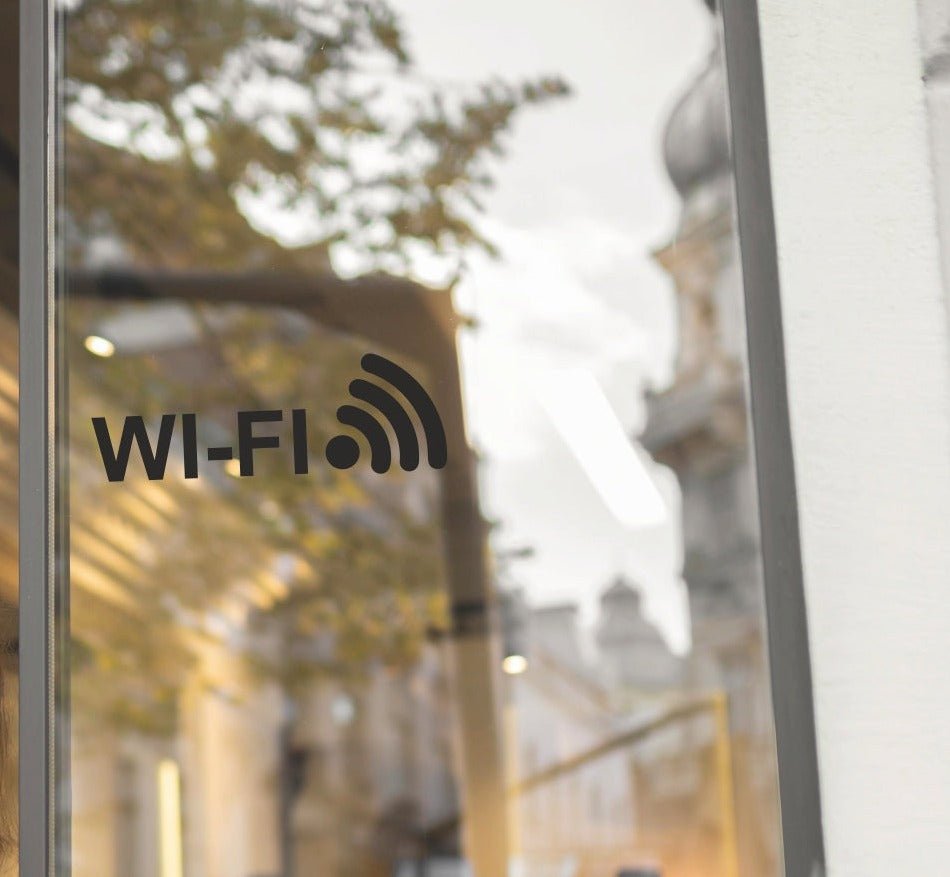 Lipdukas "WI-FI" ant durų (W1) - StickersLAB