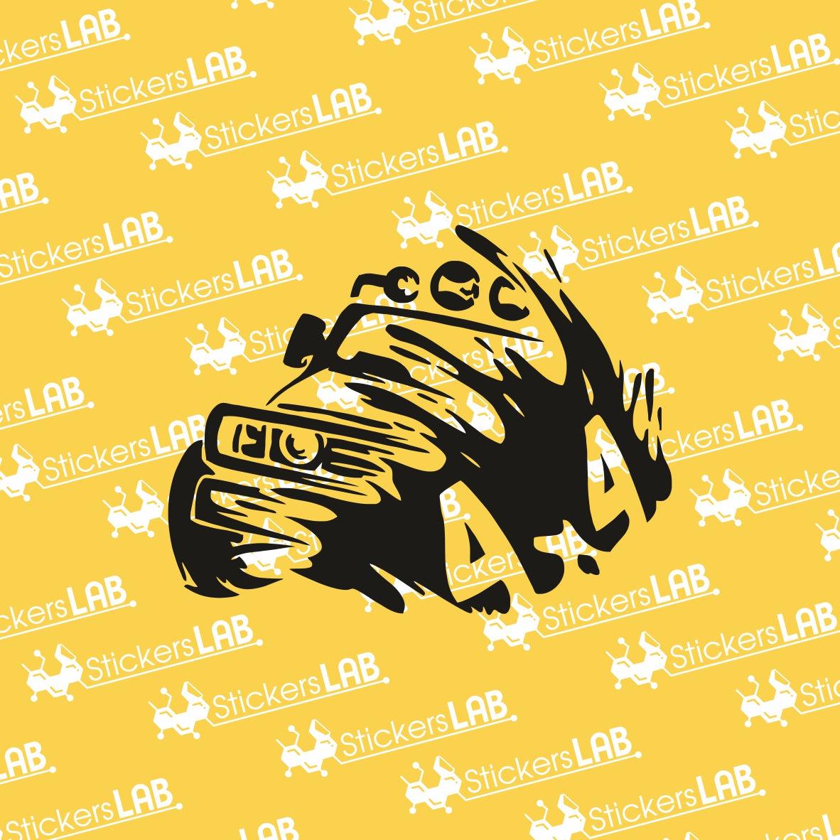 Lipdukas pffroad "4x4"  - StickersLAB