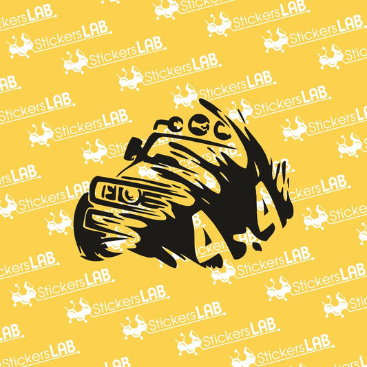 Lipdukas pffroad "4x4"  - StickersLAB