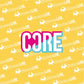 Lipdukas "CORE" spalvotas