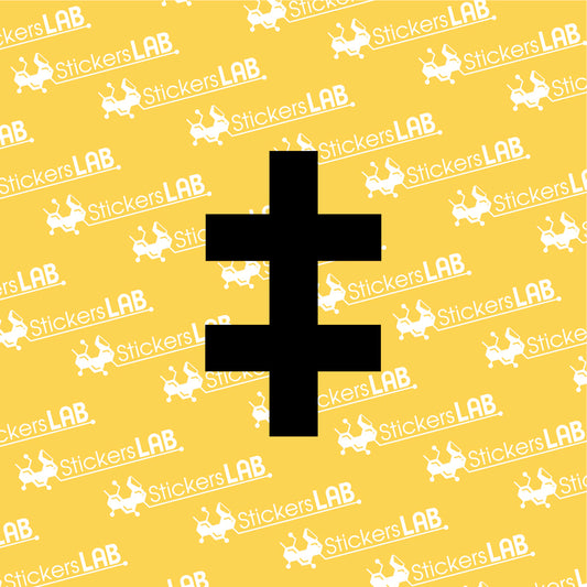 Dvigubas_kryzius_ltu_lipdukas