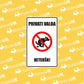 Ženklas su užrašu "Privati valda NETERŠK" - StickersLAB