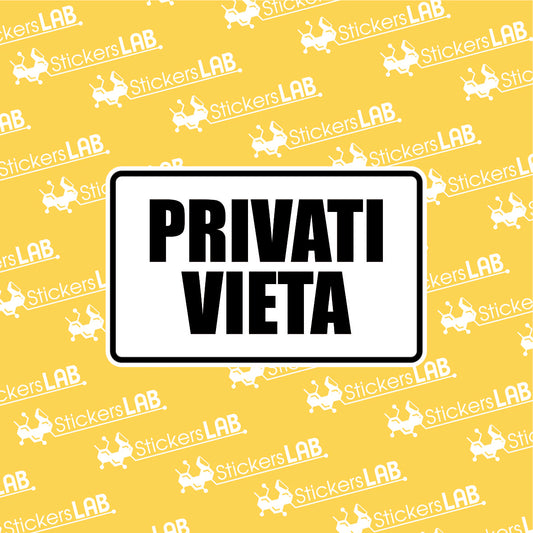PRIVATI VIETA lentele