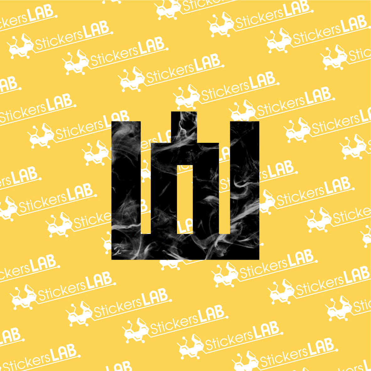 Lipdukas "Gediminaičių stulpai" spalvotas - StickersLAB