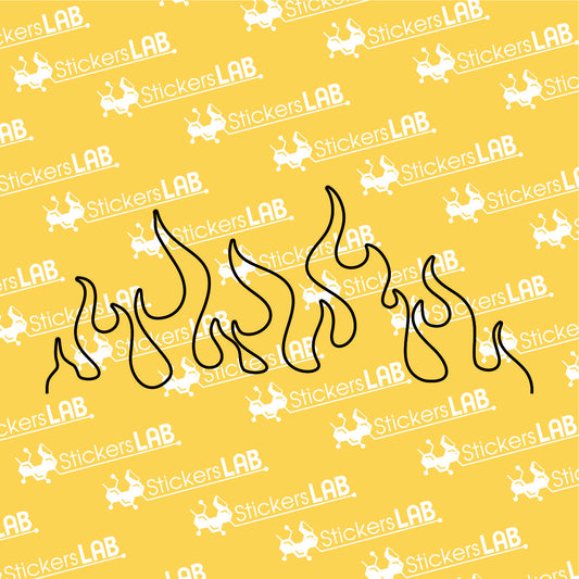 Lipdukas "HotRod flames"