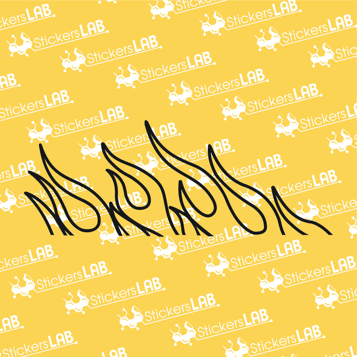 Lipdukas "HotRod flames"