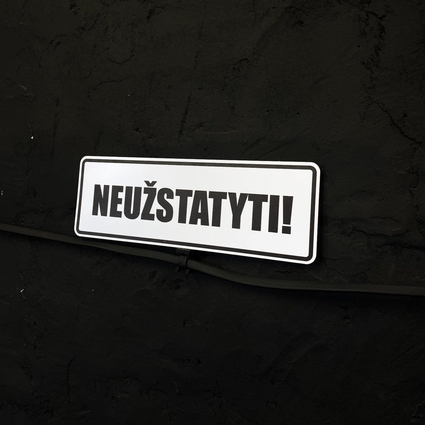 Ženklas neužstatyti