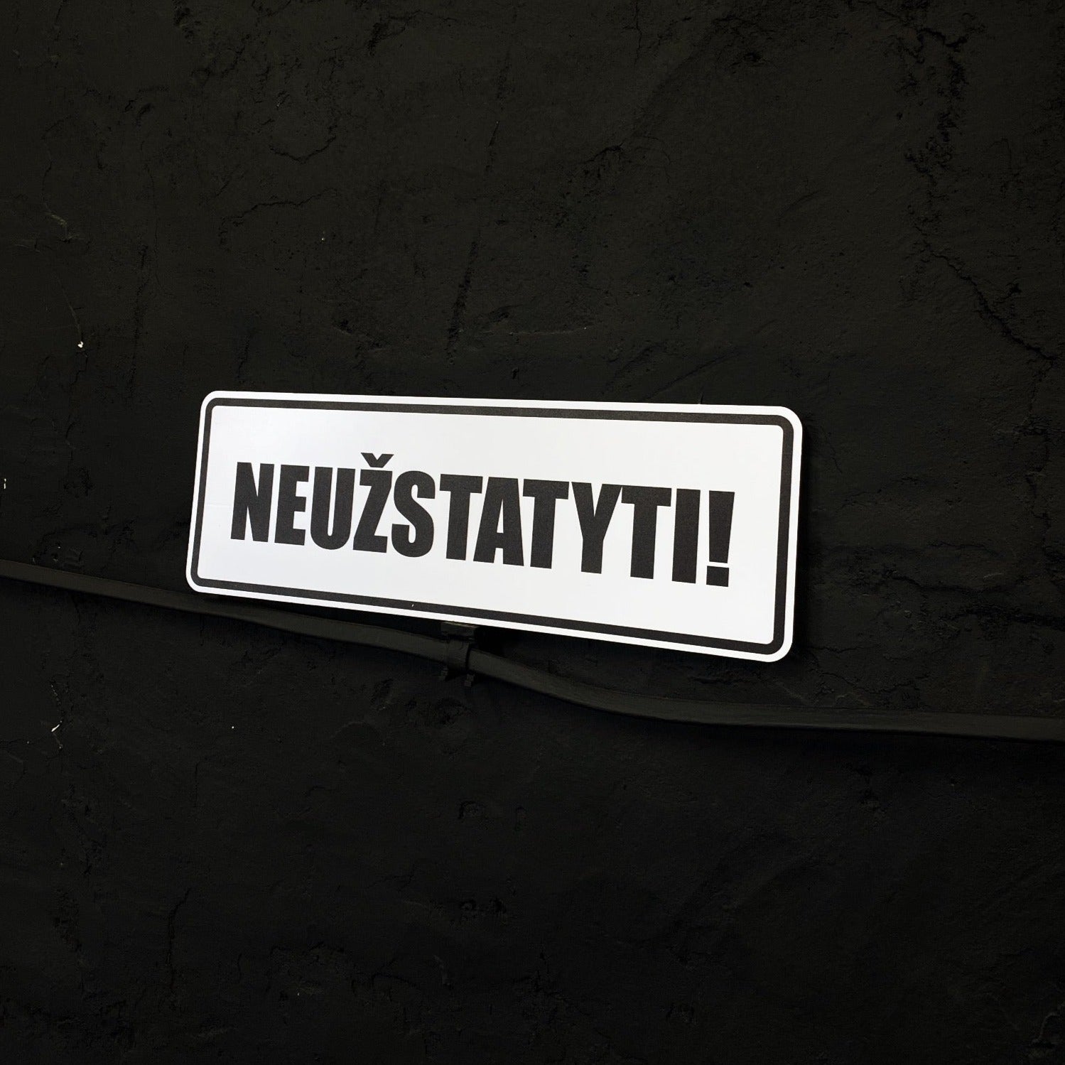 Ženklas neužstatyti