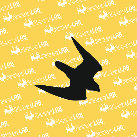 Lipdukas apsaugai stiklui nuo atsitrenkimo "Paukštis" - StickersLAB