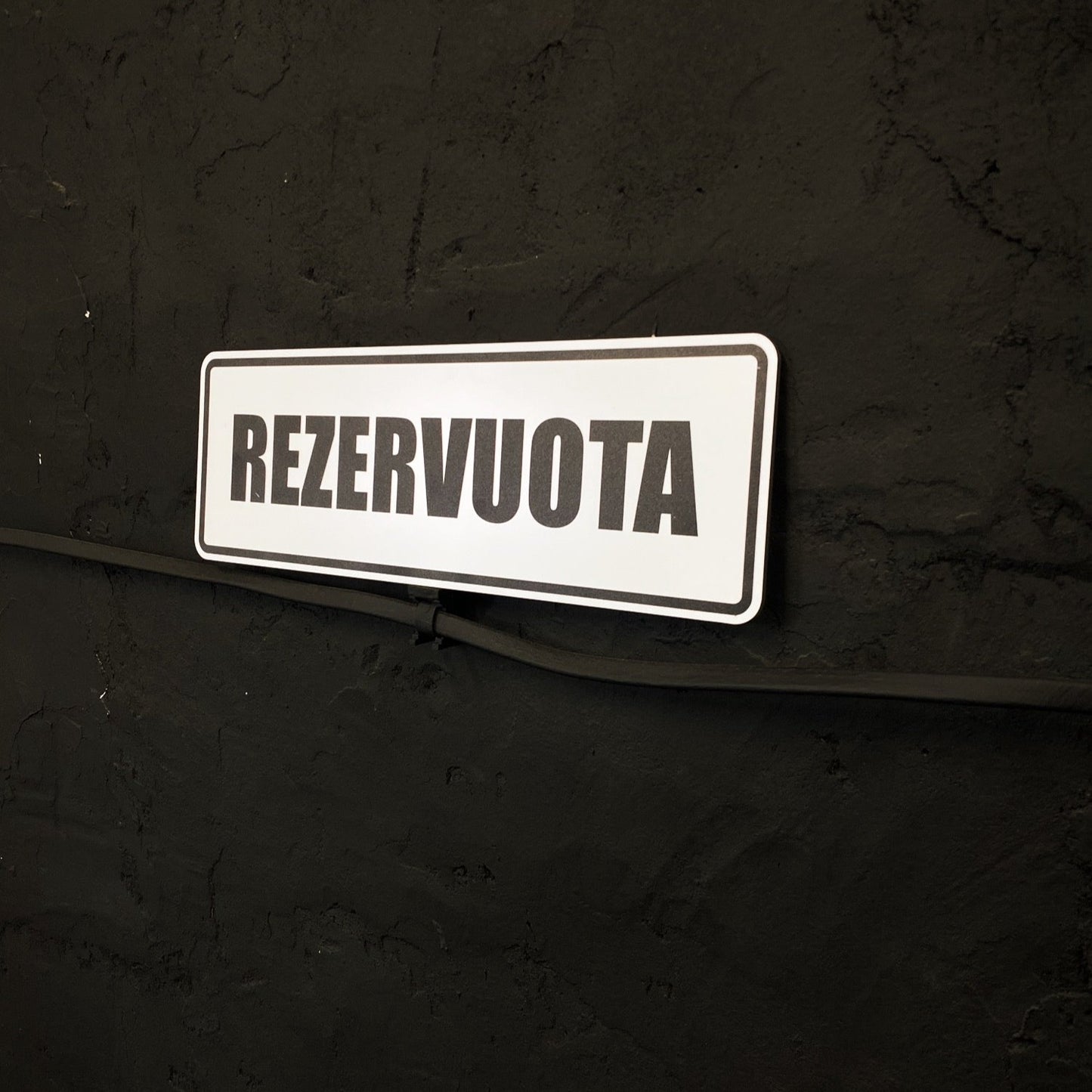 Parkingo lentelė rezervuota
