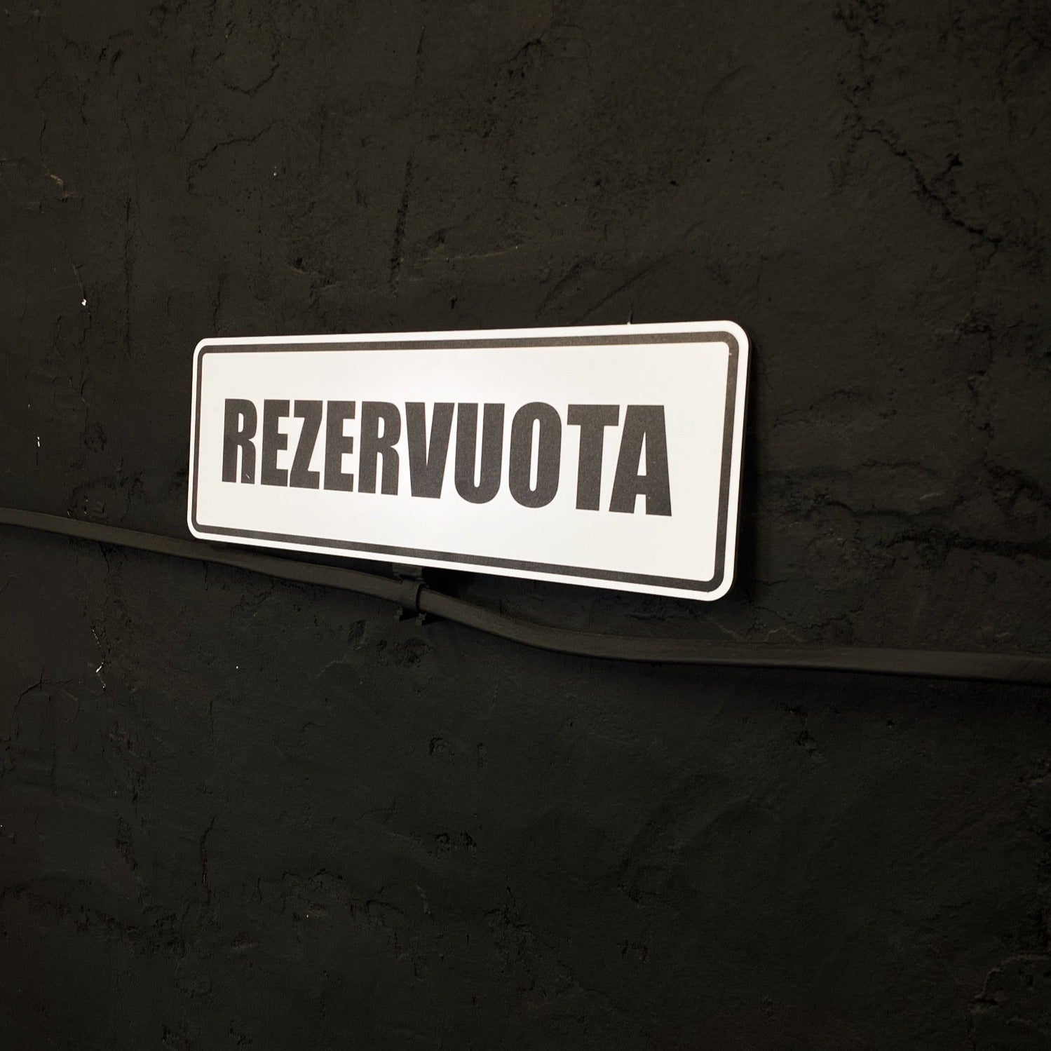 Parkingo lentelė rezervuota