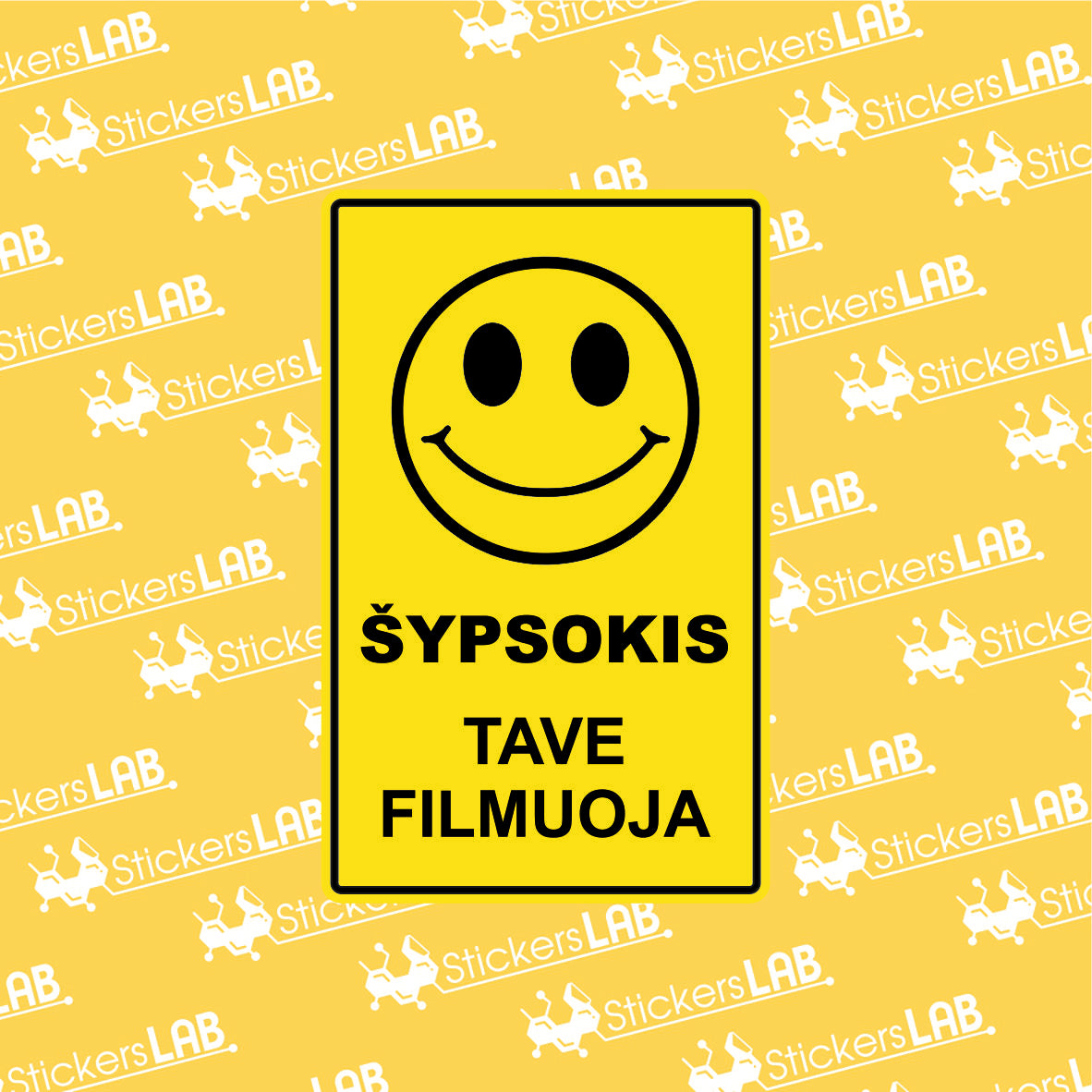 Filmuoja-lentele-zenklas-lipdukas