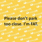 Lipdukas-I'm FAT - StickersLAB