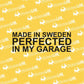 Lipdukas Volvo Made in Sweden - StickersLAB