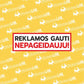 Lipdukas pašto dėžutei "REKLAMOS GAUTI NEPAGEIDAUJU!" - StickersLAB