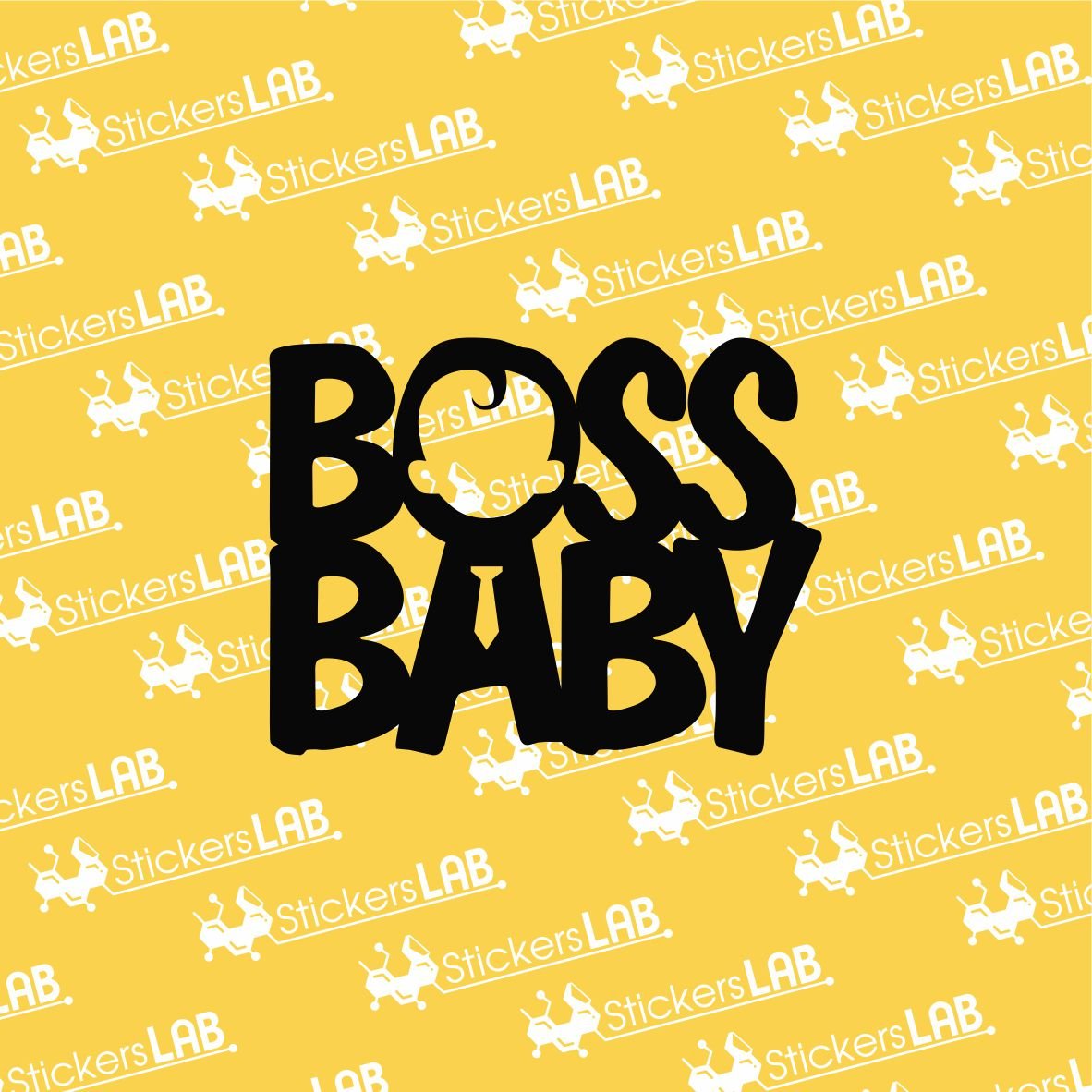 Vaikiškas-lipdukas-Boss baby