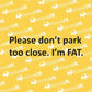 Lipdukas I'm FAT - StickersLAB