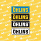 OHLINS lipdukai