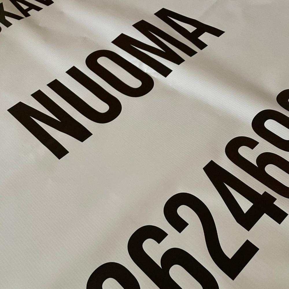 Reklaminiai tentai su tekstu Kaune