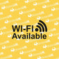 Lipdukas "WI-FI Available" ant durų (WA1) - StickersLAB
